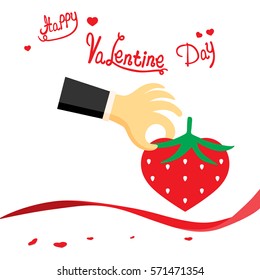 Happy valentine’s day. Vector illustration of valentine’s day 