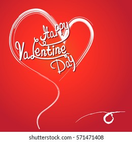 Happy valentine’s day. Vector illustration of valentine’s day 