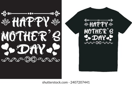 happy mother’s day.with patches for t-shirts and other uses