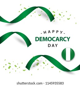 Happy Democracy Day Vector Template Design Illustration