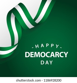 Happy Democracy Day Vector Template Design Illustration