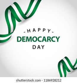 Happy Democracy Day Vector Template Design Illustration