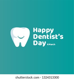 Happy Dentist's Day Vector Template Design Illustration