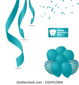 Happy Dentist's Day Vector Template Design Illustration