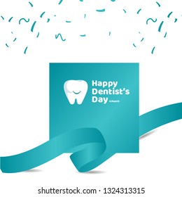 Happy Dentist's Day Vector Template Design Illustration
