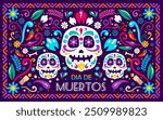 Happy Dia De Muertos Background