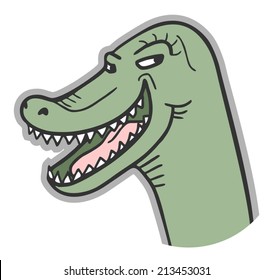 Happy dinosaur