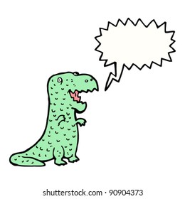 happy dinosaur cartoon