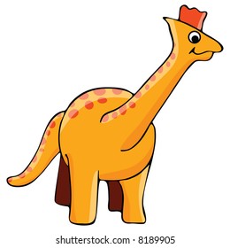 Happy Dinosaur illustration