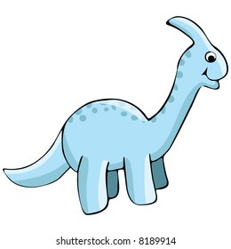 Happy Dinosaur illustration