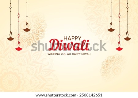 Happy diwali to all of you and a beutiful vector 