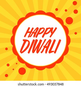 Happy diwali background