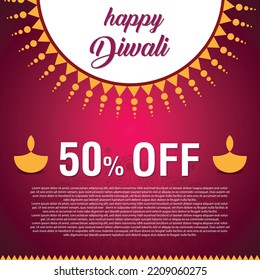 Happy Diwali Hintergrund, kreativer diya Hintergrund für Grafikdesign, Web-Banner, Mehrzweckdesign