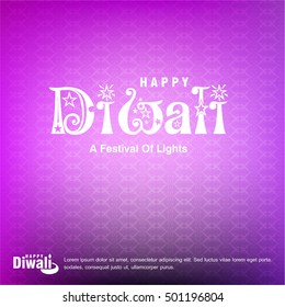 Happy Diwali Background Design. Abstract vector illustration.