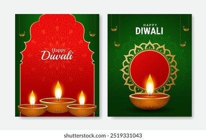 Happy diwali banner with decorative diwali props, diwali traditional background, poster, flyer, social media, vector illustration