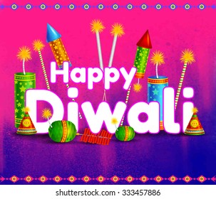 happy Diwali crackers