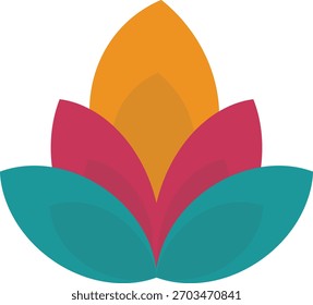 Happy Diwali Element with Flat Cartoon Design. Vector Illustration
