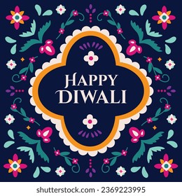 Happy Diwali Festival background. November 12. Diwali festival celebration. Vector illustration. Poster, Banner, Greeting Card, Flyer, Invitation Card, Cover, Template. Festival of Lights. Deepawali.