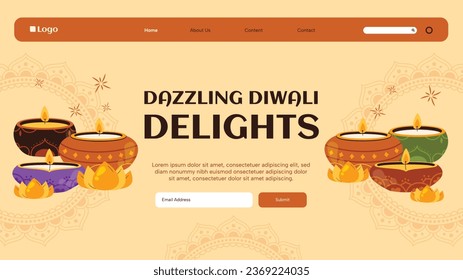Happy Diwali Festival background. November 12. Diwali festival celebration. Vector illustration. Poster, Banner, Greeting Card, Flyer, Invitation Card, Cover, Template. Festival of Lights. Deepawali.