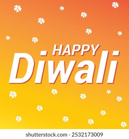 Happy Diwali, festival of light. Modern minimalist design. Fireworks poster, banner and social media template. Vector template for flyer, sticker, postcard, greeting card. EPS 10