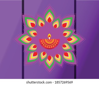 Happy Diwali Festival / Festival of lights / Vector illustration / greetings card, invitation, posters, brochure, calendar, flyers, banners