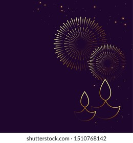 happy diwali festival sale background in creative style