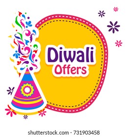 Happy Diwali festival sale and offers  design