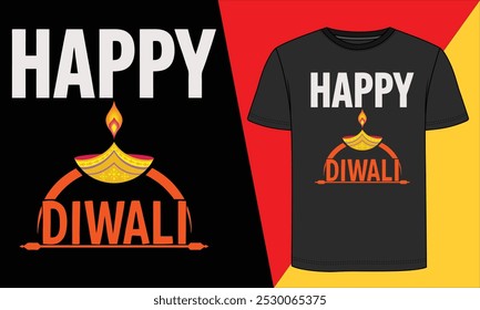 Tarjeta feliz del diwali festivo diwali. Lámparas coloridas de la arcilla diya con las flores en fondo púrpura.