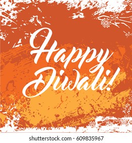 Happy Diwali Greeting and Background