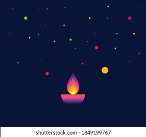 Happy Diwali greetings card. Festival of night. earth day, Happy Diwali. vector illustrations.
