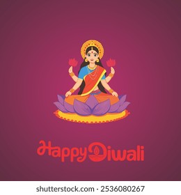 Happy Diwali Holiday background for light festival of India