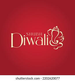 happy diwali indian festival design