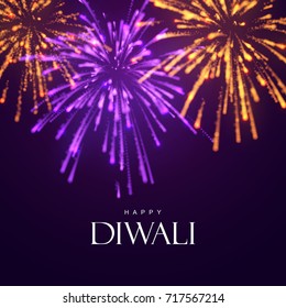 Happy Diwali Indian Festival Lights Fire Stock Vector (Royalty Free ...