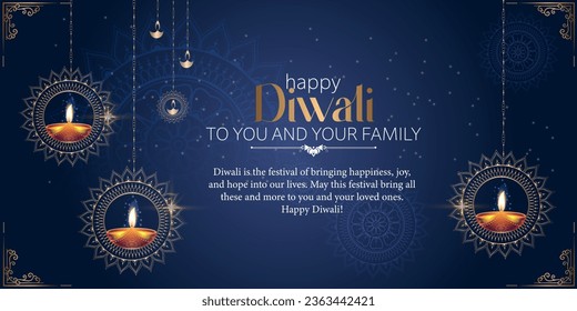 Happy Diwali is the joyous celebration of the Hindu Festival of Lights, marked by vibrant lamps, festive gatherings, and the triumph of light over darkness.