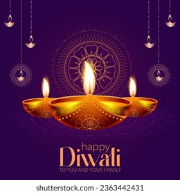 Happy Diwali is the joyous celebration of the Hindu Festival of Lights, marked by vibrant lamps, festive gatherings, and the triumph of light over darkness.