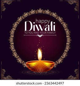 Happy Diwali is the joyous celebration of the Hindu Festival of Lights, marked by vibrant lamps, festive gatherings, and the triumph of light over darkness.