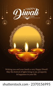 Happy Diwali is the joyous celebration of the Hindu Festival of Lights, marked by vibrant lamps, festive gatherings, and the triumph of light over darkness.