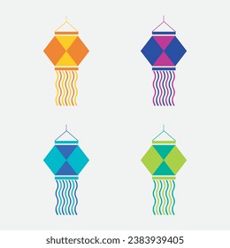 Happy Diwali Lamp element  for banner design