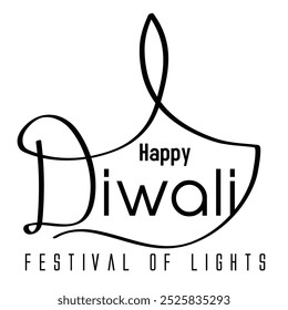 Arte vectorial aislado tipo emblema del concepto del logotipo de Diwali feliz conveniente utilizar para el deseo de Diwali, cartel, Fondo de pantalla, fuente de Deepavali, Plantilla, etc.