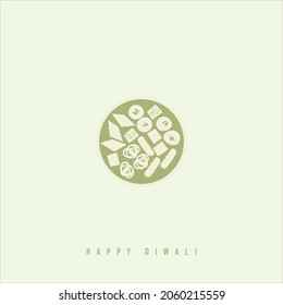 Happy Diwali Minimal Post Design