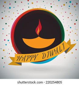 Happy Diwali - Poster / Template / Background Design/ greeting