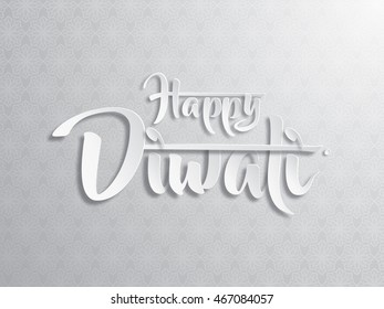 Happy Diwali Text Design