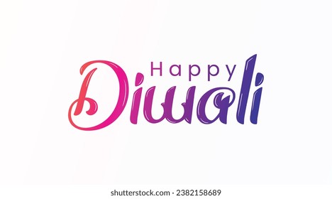 Happy Diwali text vector art | Happy Diwali text design | Happy Diwali cursive font design | Diwali Festival vector | Deepavali design 