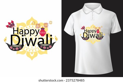 Happy Diwali t-shirt Diwali t-shirt design