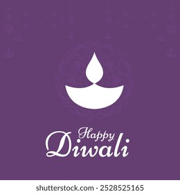 happy Diwali, vector graphic happy Diwali, Diwali greeting card, social media post design, vector file, editable template.