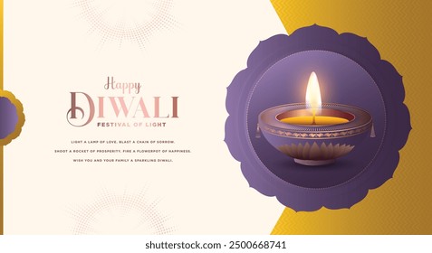 Happy Diwali web banner design. vector illustration design for Festival.