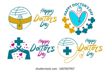 Happy Doctor's Day Template Set