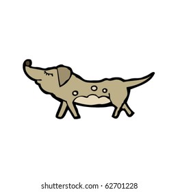 happy dog cartoon
