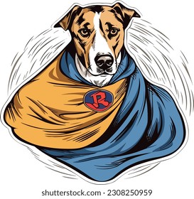 Happy Dog Cartoon Animal Cute tshirt design, Vector,  illustration, Animal