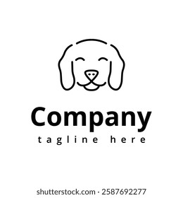 Happy Dog Logo for Dod Caring Center
